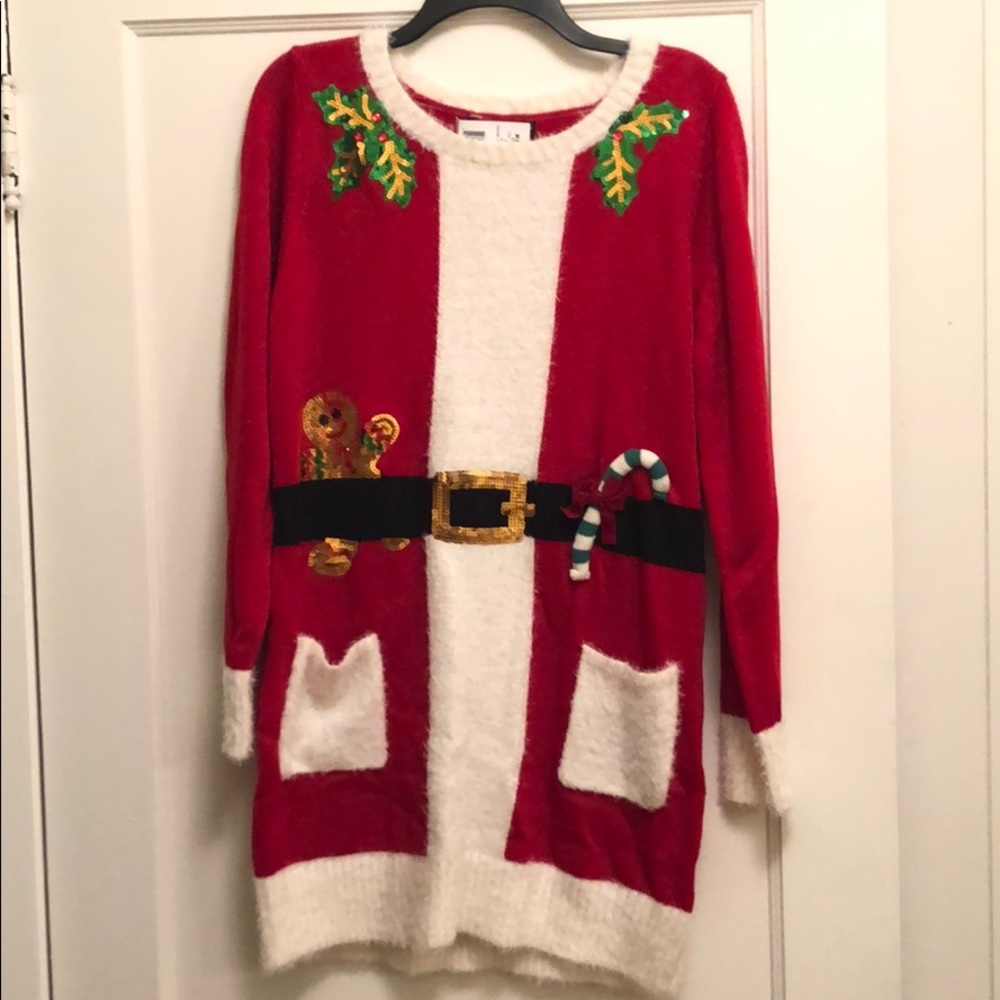 NWT! Christmas sweater dress
